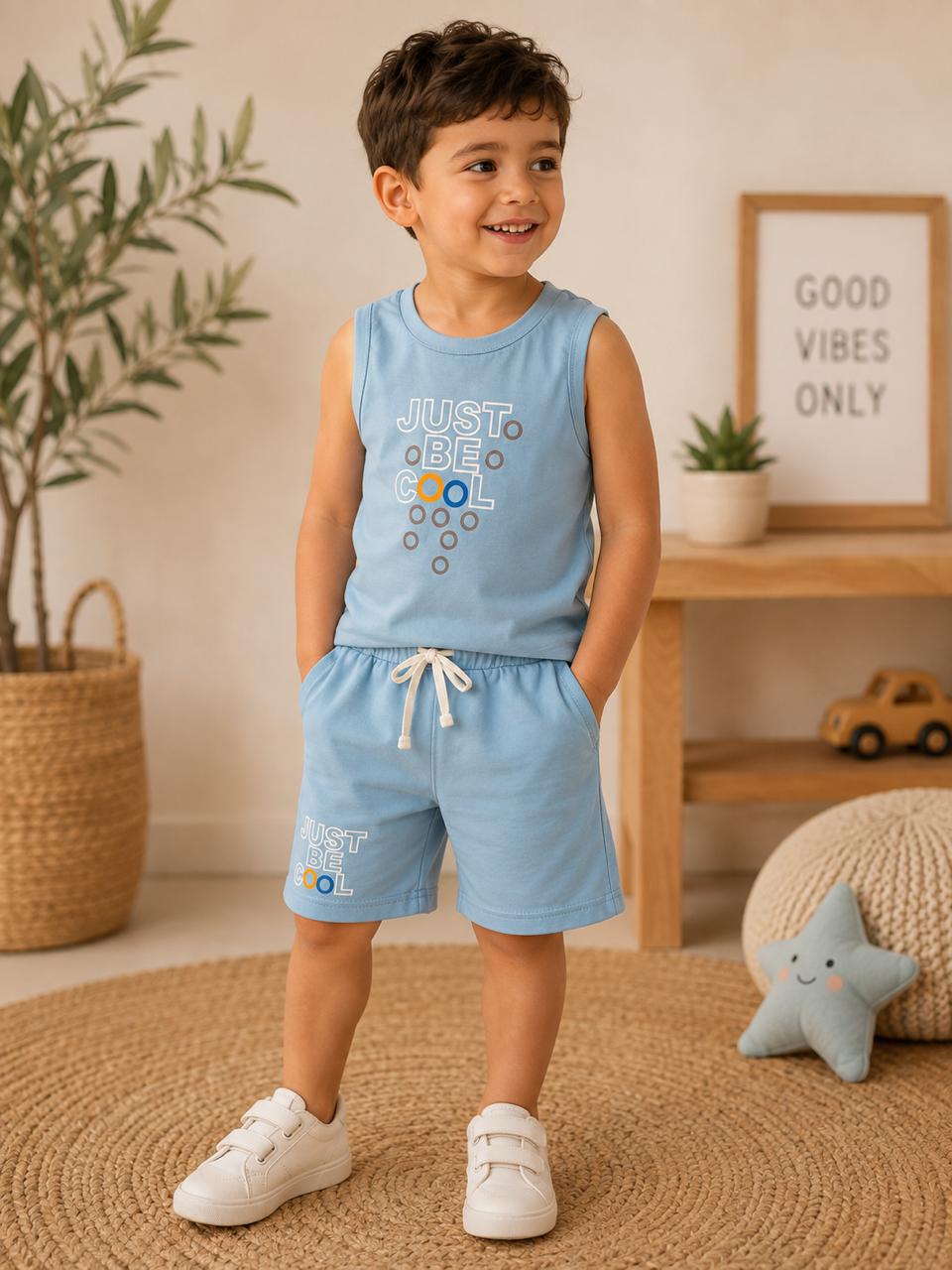 Sleeveless Top & Shorts Set
